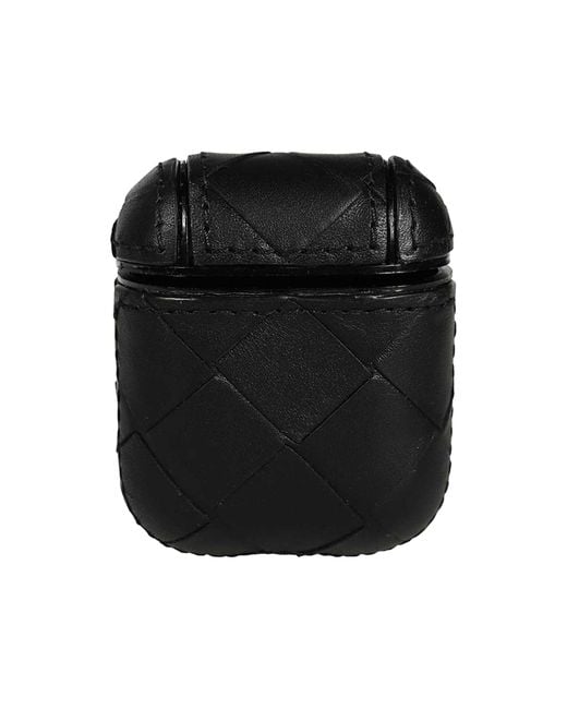 Bottega Veneta Black Airpods Case Accessory for men