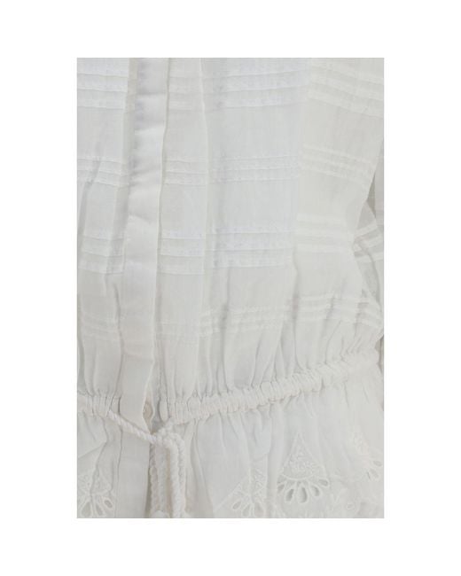 Isabel Marant Gray Polyester Blouse