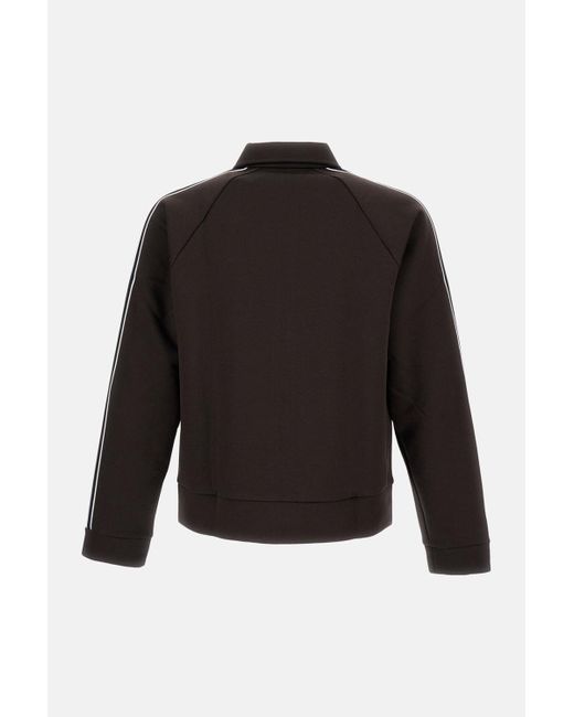 Lacoste Black Zip-Up Sweatshirt for men