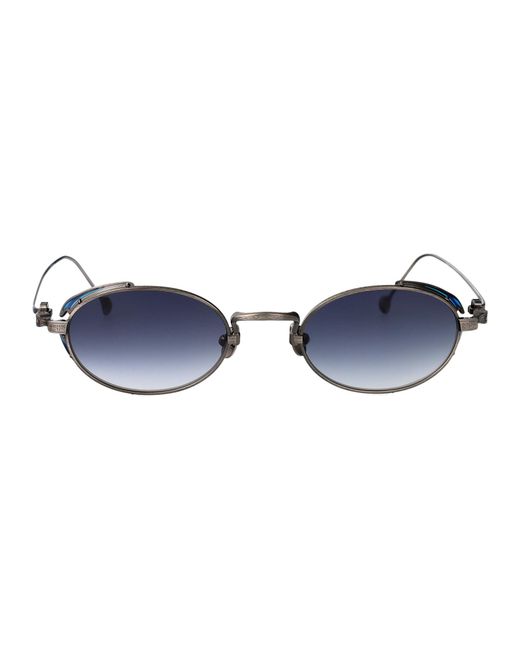 Matsuda Blue Metal Sunglasses