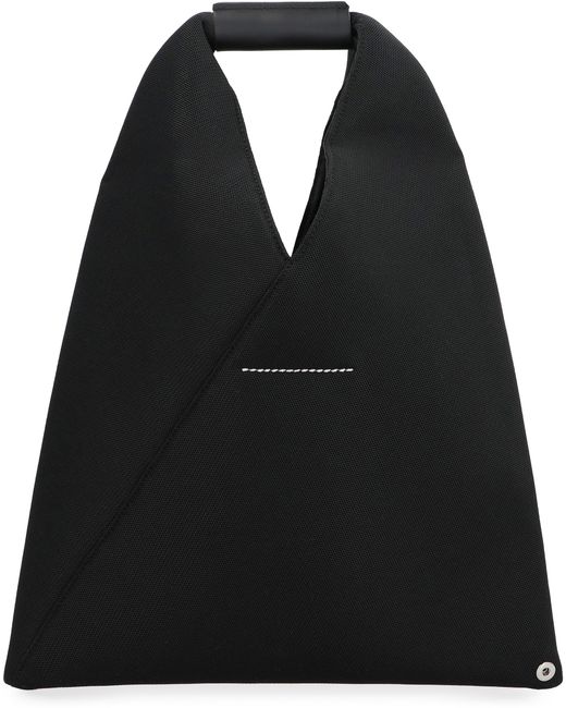 MM6 by Maison Margiela Black Japanese Mesh Bag Polyester Handbags