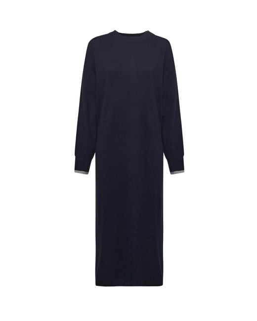 Pinko Blue Dresses Wool