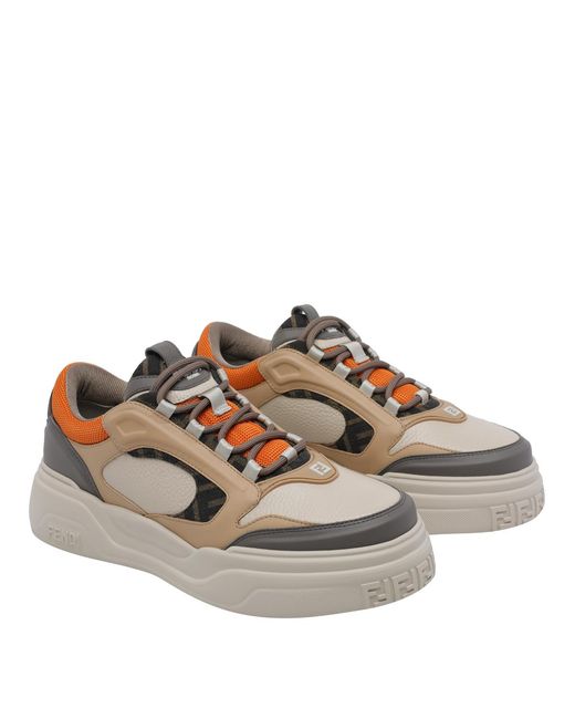 Fendi Gray Sneakers for men