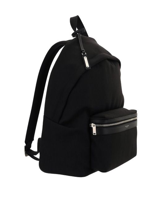 Saint Laurent Black Backpacks for men