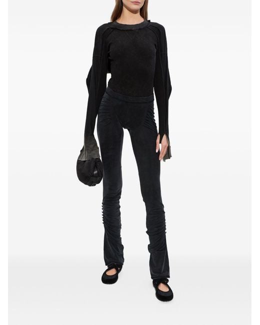 Tory Burch Black Romy Sport Ballets