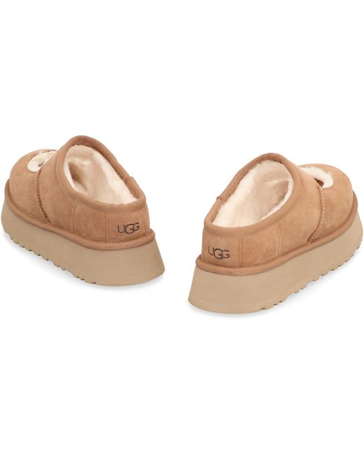 UGG Bea Mary Jane Sabot in Brown | Lyst