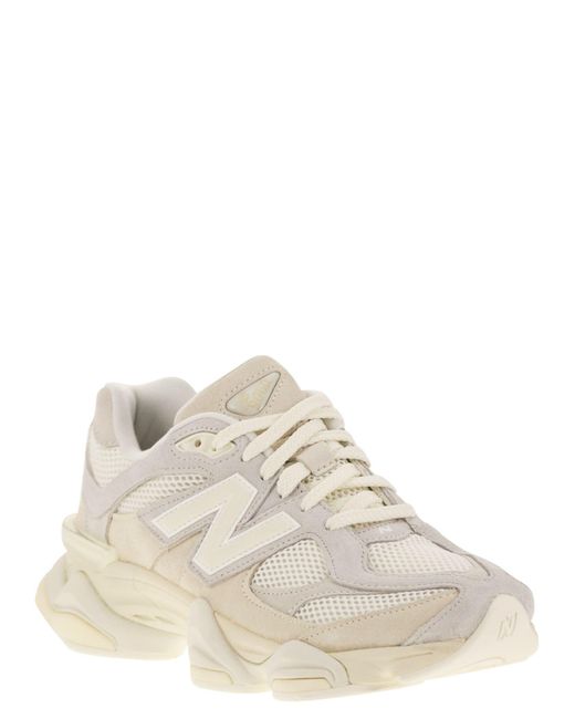 New Balance White 9060