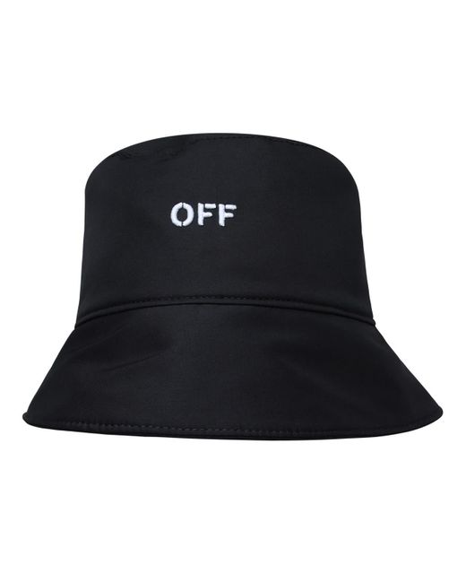 Off-White c/o Virgil Abloh Black Off- Polyester Hat