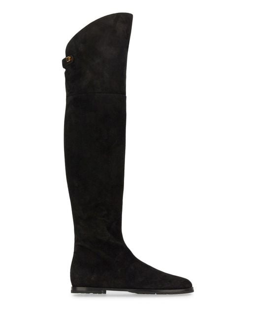 Maison Skorpios Black Stefania Boot Leather