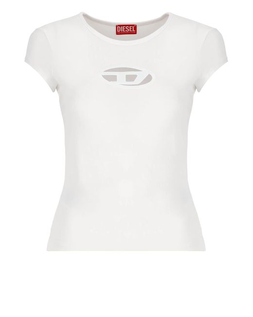 DIESEL White Angie T-Shirt