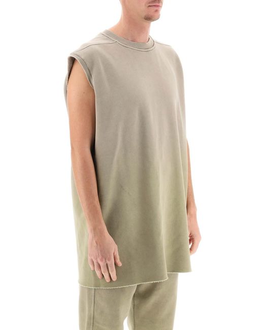 Moncler Natural Tarp Sleeveless Fleece T Shirt for men