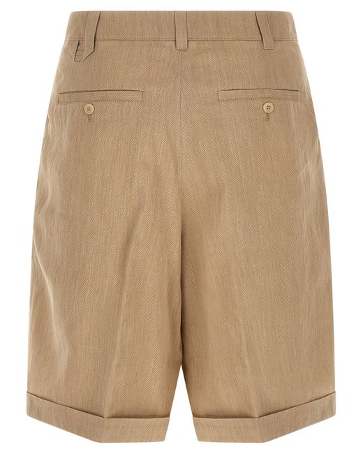Jacquemus Natural 'Le Short Pastro' Bermuda Shorts for men