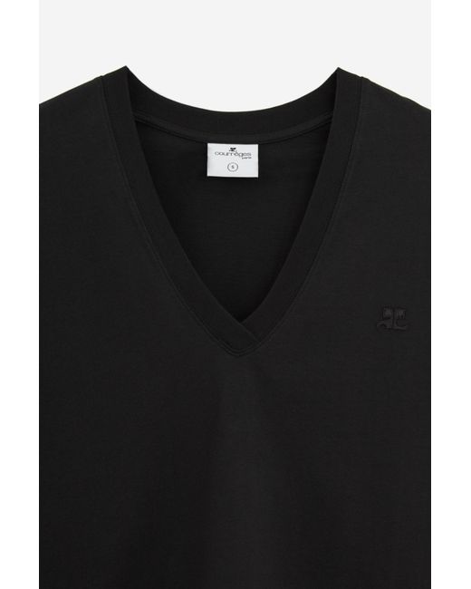 Courreges Black T-Shirts