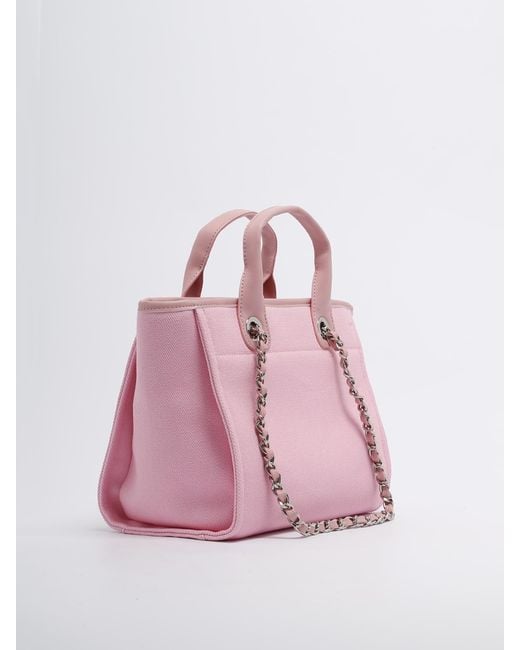 Guy Laroche Pink Corinne Small Shopping Bag