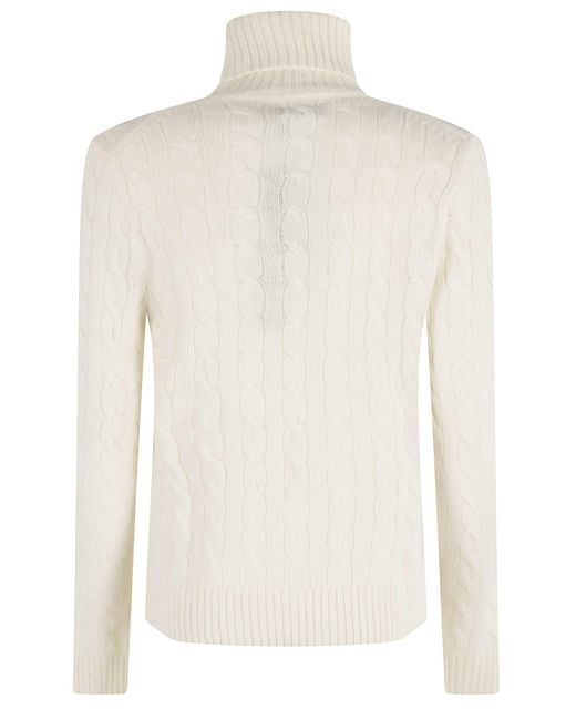 Polo Ralph Lauren White Long Sleeve Pullover