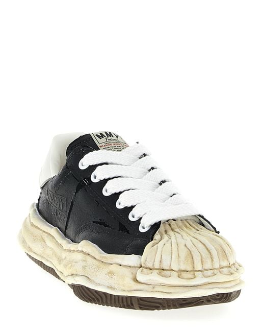 Maison Mihara Yasuhiro Black 'blakey' Sneakers for men