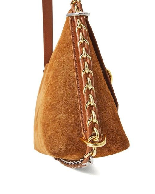 Coccinelle Brown Shoulder Bag Cow Leather Shoulder-Bags