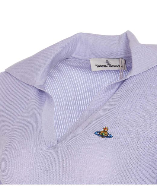 Vivienne Westwood Purple T-Shirts And Polos