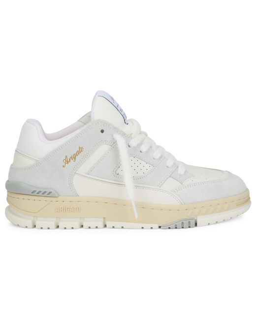 Axel Arigato White Sneakers, Suede Bovine Trainers for men