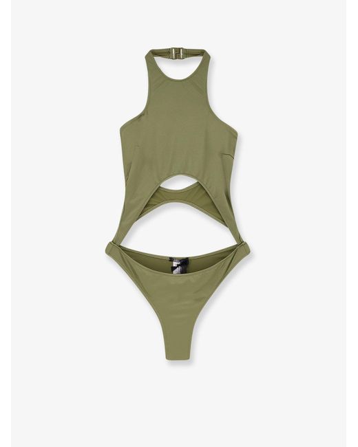 VENUJA Green Nylon One-Piece Swimsuit