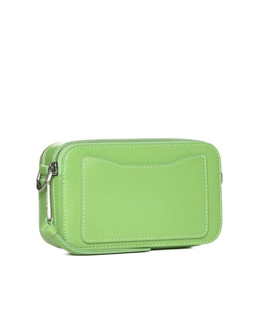 Marc Jacobs Green The Snapshot Leather Camera Bag