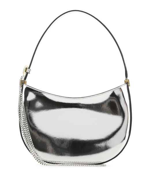 Magda Butrym White Leather Medium Vesna Handbag