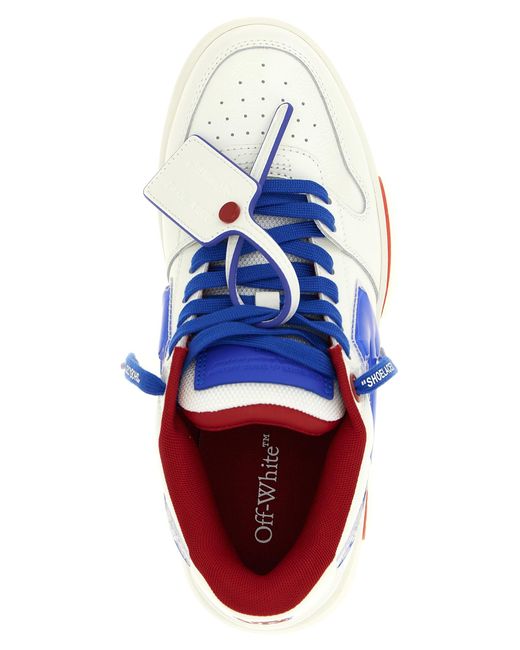 Off-White c/o Virgil Abloh Blue 'Out Of Office Bubble Arrow' Sneakers for men