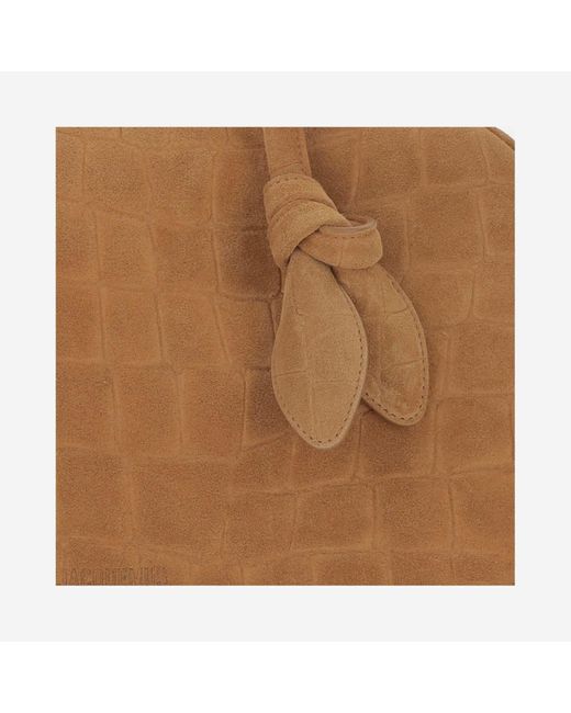 Jacquemus Brown Medium Touring Bag