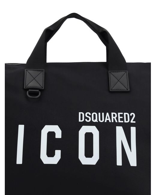 DSquared² Black Handbag for men