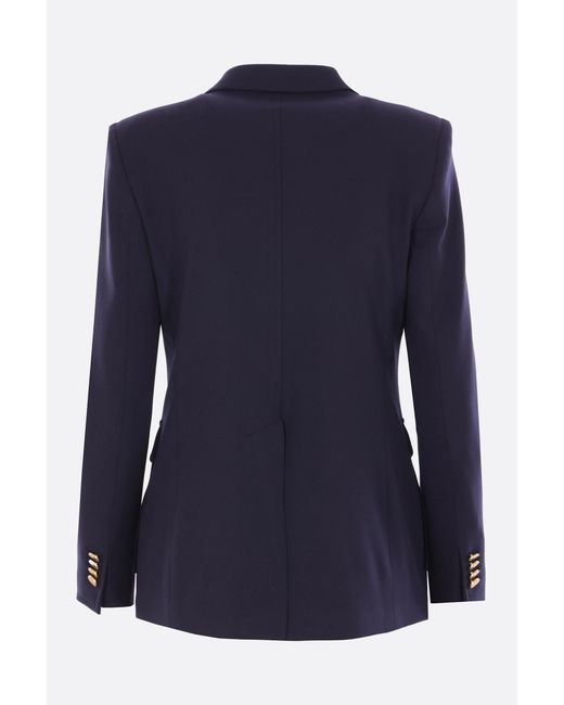Tagliatore Blue J-Honey Double-Breasted Jacket