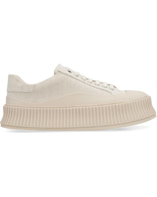 Jil Sander Multicolor Chunky Sneakers Cotton Trainers