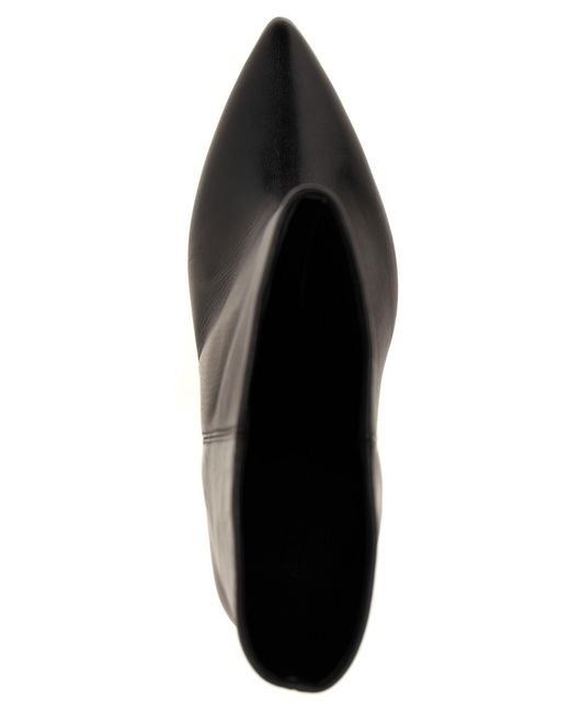 Isabel Marant Black Miyako Leather Ankle Boots