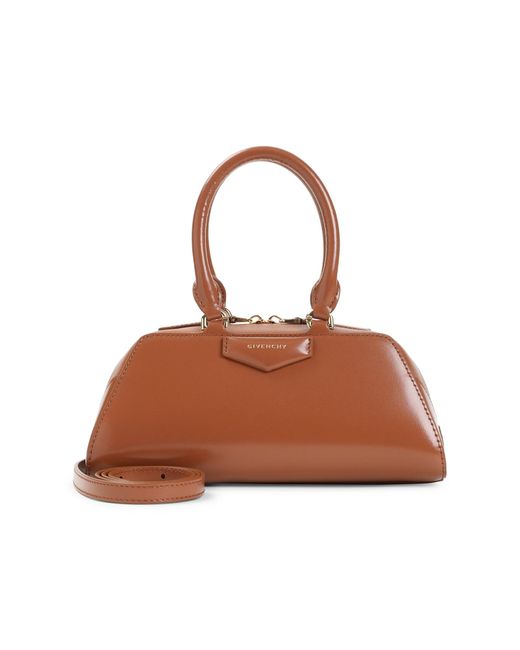 Givenchy Brown Mini Antigona East-West Bag