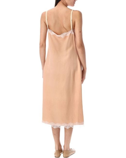 Carven Natural Lingerie Dress