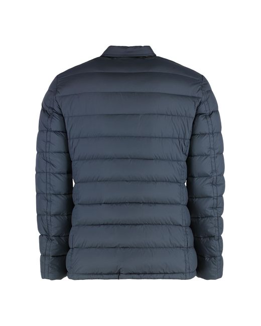 Moorer Blue Zayn Techno Fabric Down Jacket for men