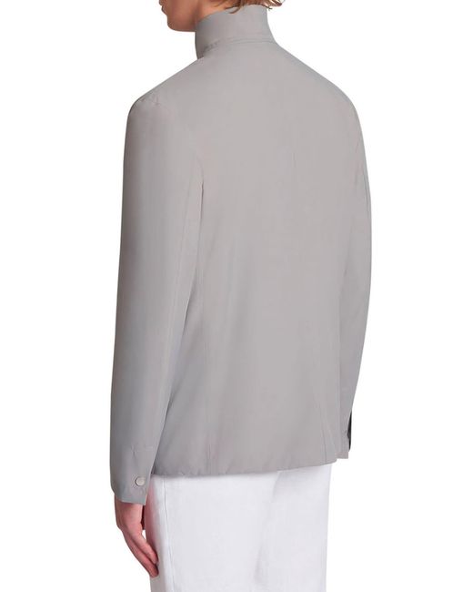 Kiton Gray Jacket Polyester for men