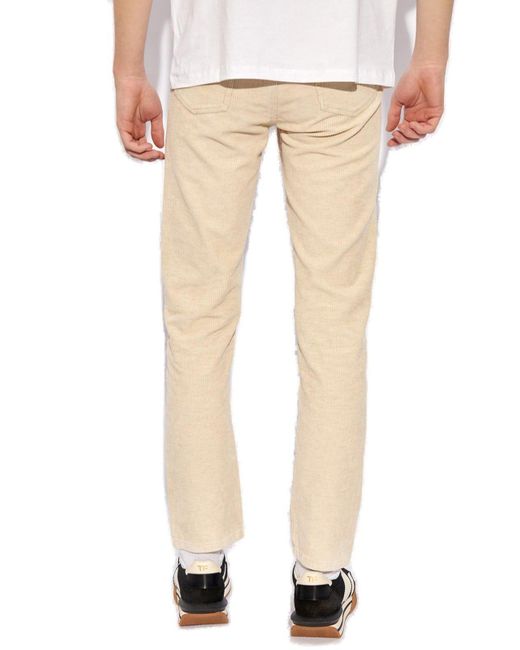 A.P.C. Natural 'jean' Corduroy Trousers, for men