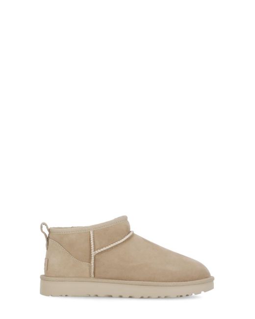 Ugg Natural Classic Ultra Mini Ankle Boots