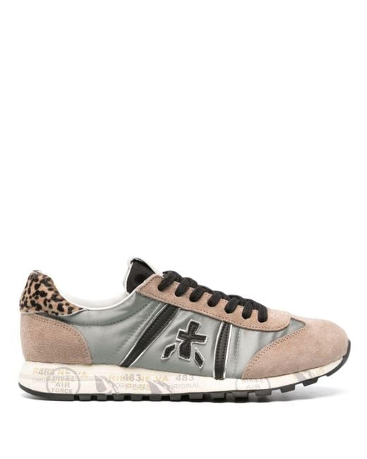 Premiata White Lucyd 7019 Sneakers