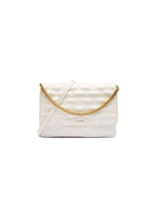 Liu Jo White Shoulder Bag Polyurethane Shoulder-Bags