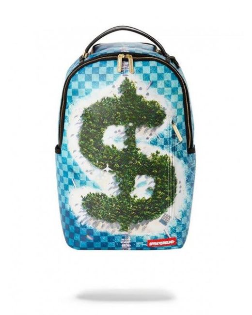 Sprayground Money Island Backpack in Blue for Men Lyst