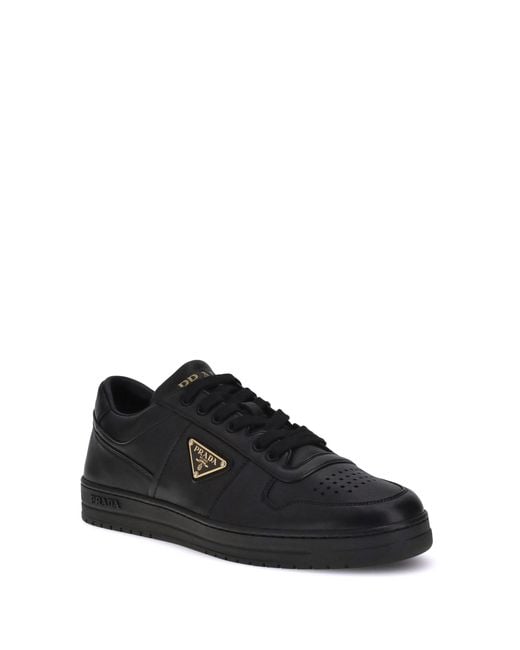 Prada Black Downtown Sneakers for men