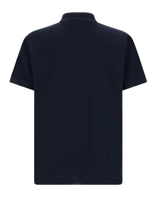 Fendi Blue 'Ff Selleria' Polo Shirt for men