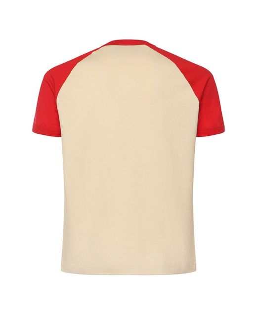 Valentino Garavani Pink T-Shirt With Chez Print for men