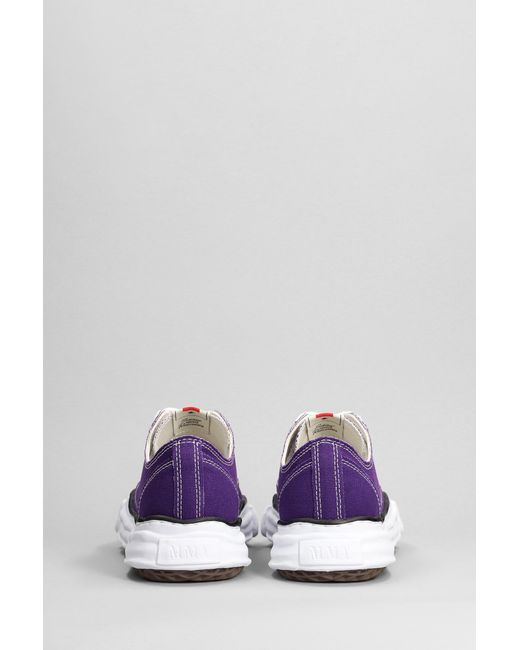 Maison Mihara Yasuhiro Hank Low top Sneakers in Purple Lyst UK