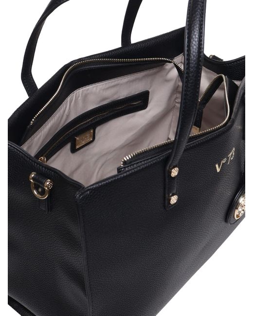 V73 Black Elara Shopping Bag