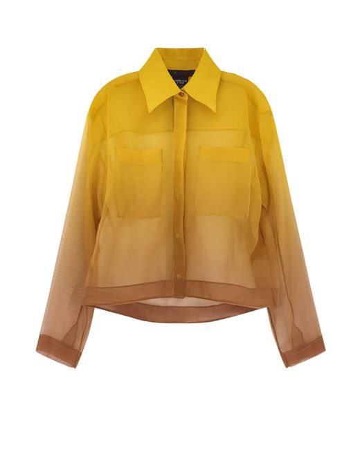 Max Mara Yellow Shirts Seta