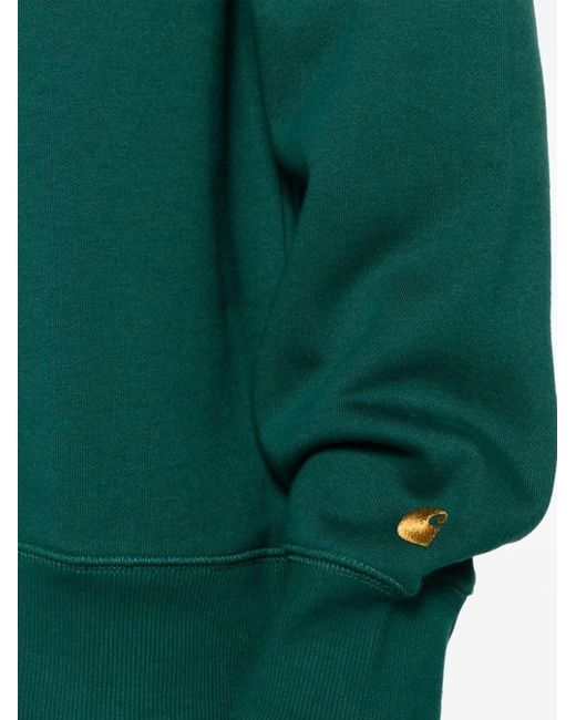 Carhartt Green Cotton Blend Sweatshirt for men