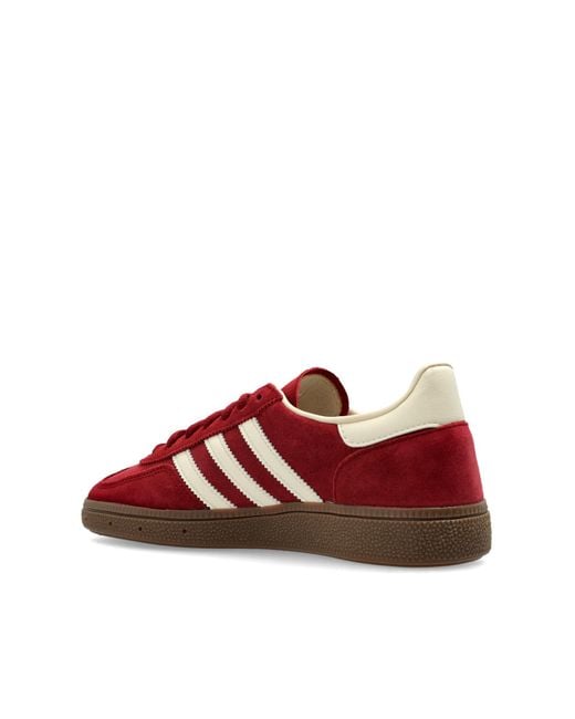 Adidas Originals Red Sports Shoes 'Handball Spezial' for men