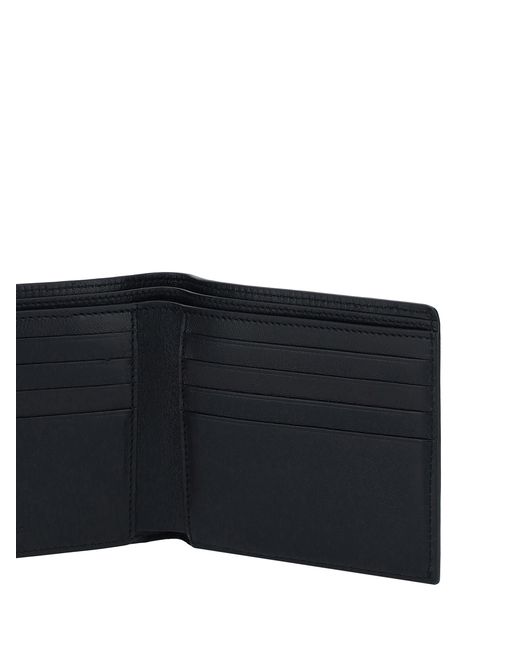 Balenciaga Black Leather Wallet Calf Bos Taurus for men